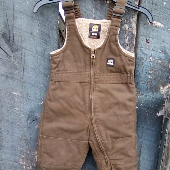 Berne Insulated overalls Unisex Baby 12 months - Picture 1 of 6